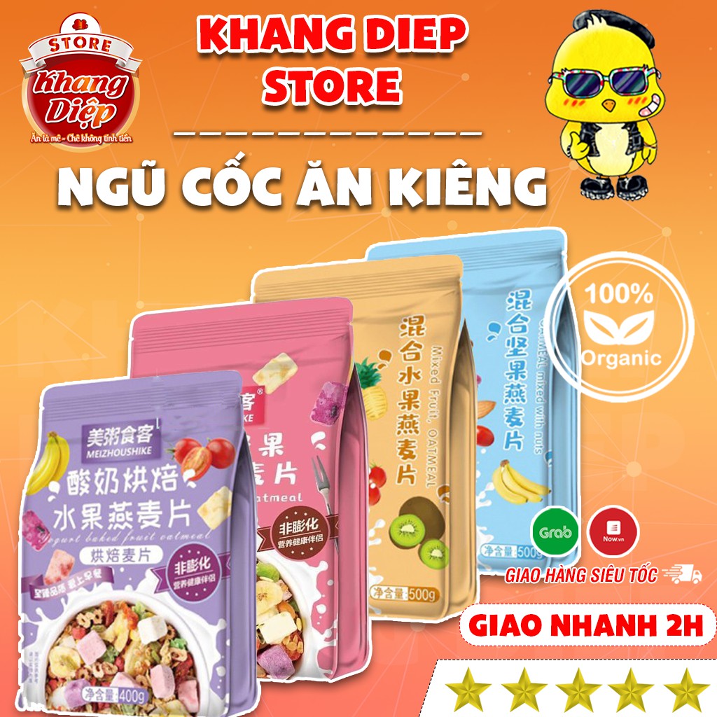 400 gam ngũ cốc sữa chua giảm cân