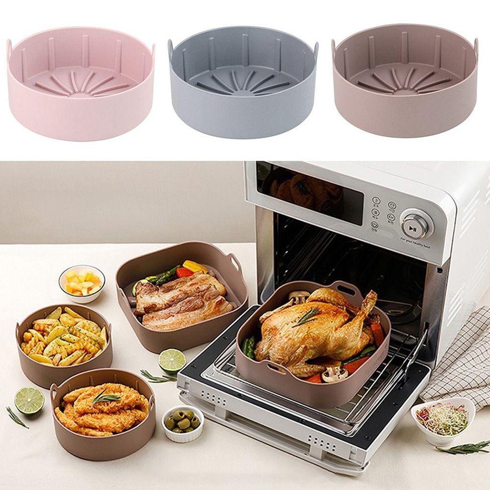 Thảm Lót Nồi Chiên Không Dầu Bằng Silicone Tái Sử Dụng Tiện Lợi