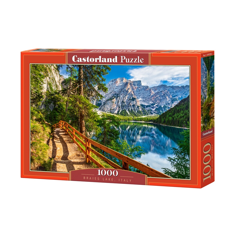 Xếp hình puzzle Braies Lake, Italy 1000 mảnh CASTORLAND C-104109