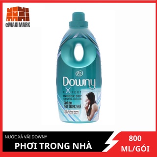 Nước xả vải Downy Phơi trong nhà chai 800ml