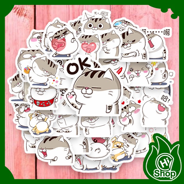 Hình Dán Sticker Ami Bụng Bự | Dán Nón Bảo Hiểm, Điện Thoại, Laptop, Bình Nước