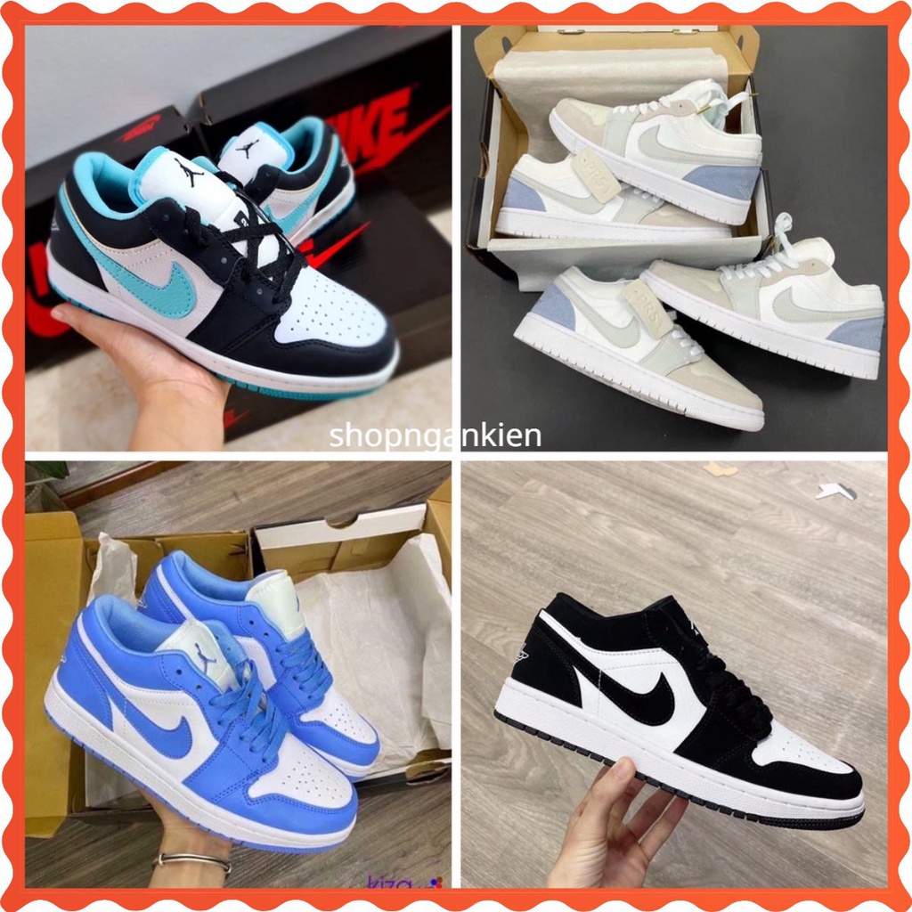 Giày Thể Thao 𝐉𝐨𝐫𝐝𝐚𝐧 Paris Cổ Thấp, Giày Sneaker JD Low Nam Nữ Mới Nhất