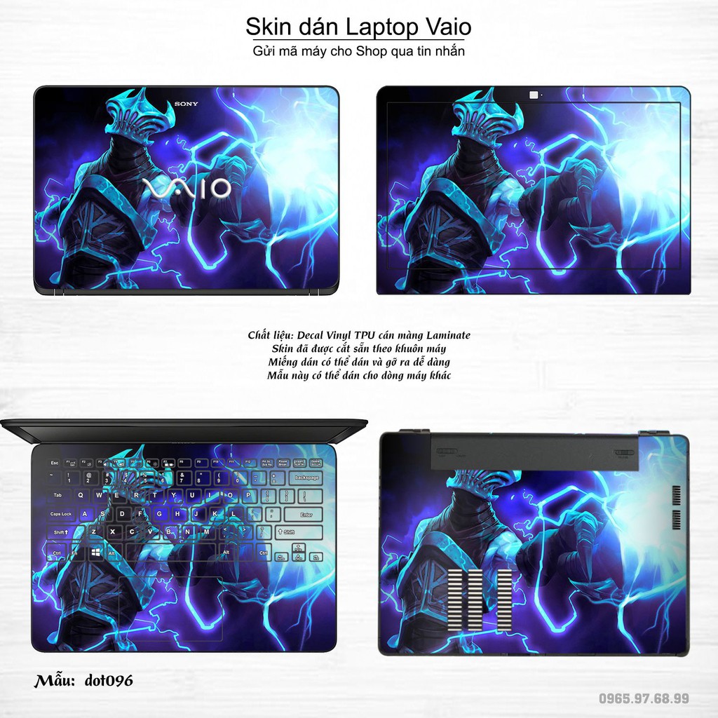 Skin dán Laptop Sony Vaio in hình Dota 2 _nhiều mẫu 16 (inbox mã máy cho Shop)