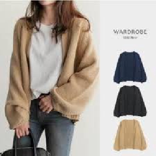Áo khoác cardigan len dày nữ hàng qc