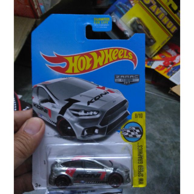 Hotwheels Zamac Ford Focus RS