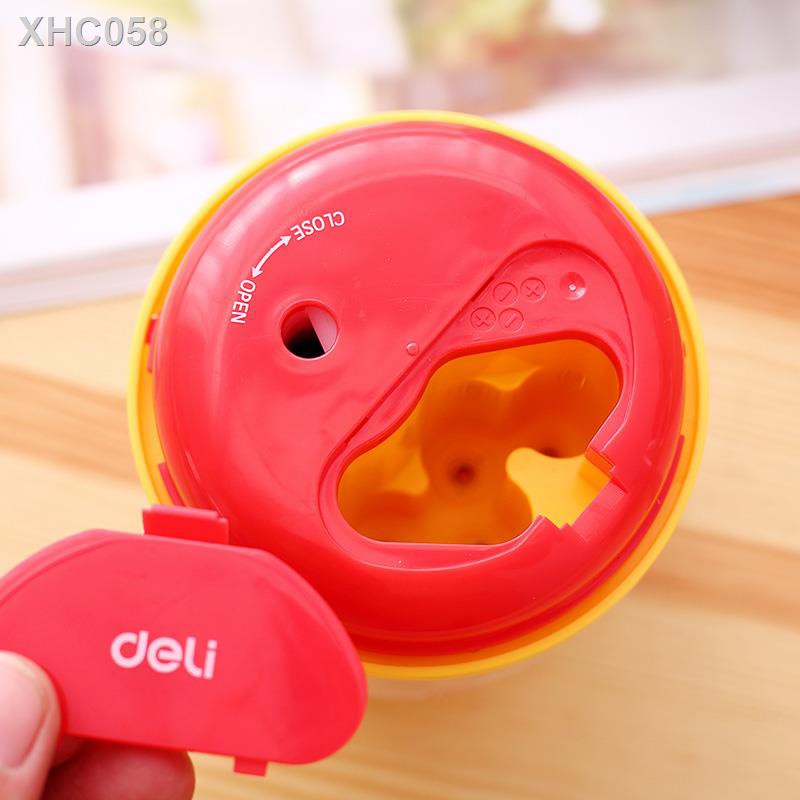 Máy gọt bút chì tự động chạy pin DELI Chính Hãng