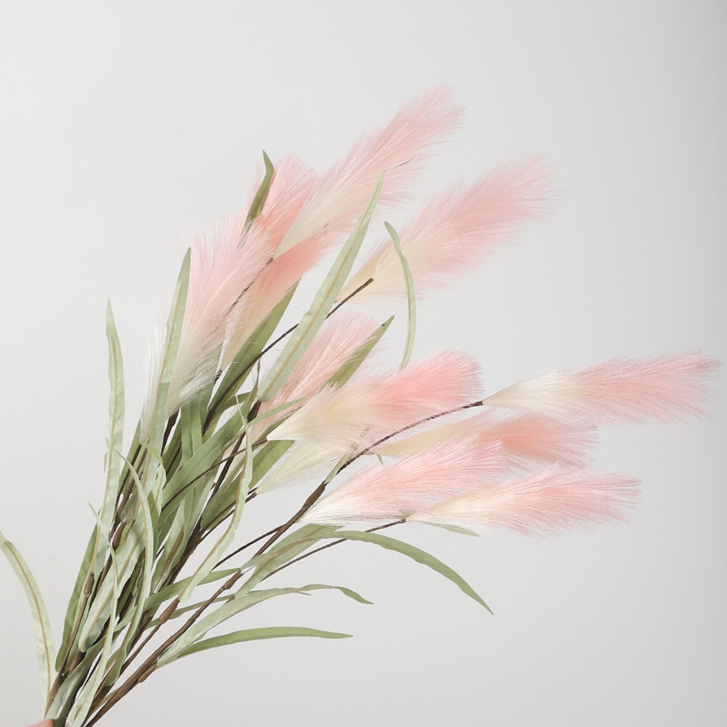 Set 3 Nhánh Lá Cây Nhân Tạo Tự Trang Trí Nhà Cửa / Tiệc Cưới / Năm Mới