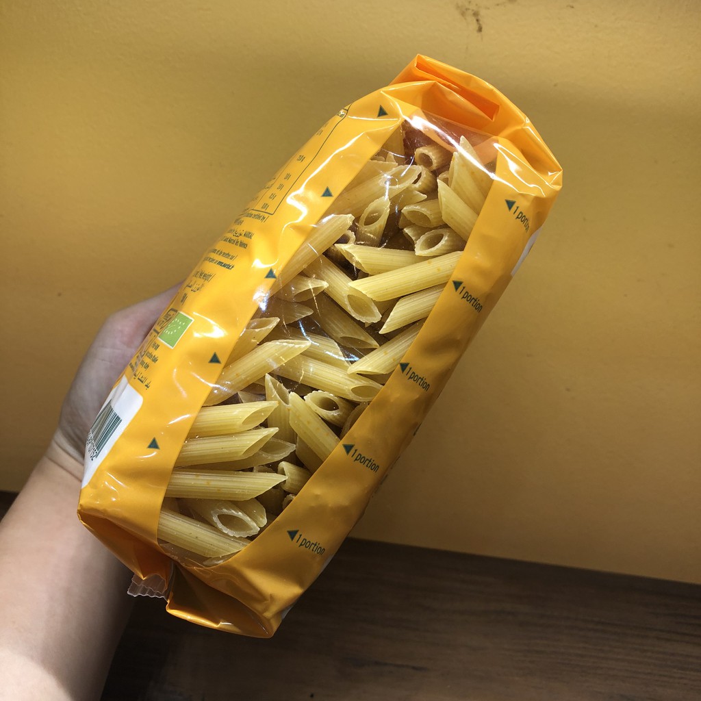 Mì ống penne  lứt, bán lứt, nui trắng hữu cơ Markal 500g