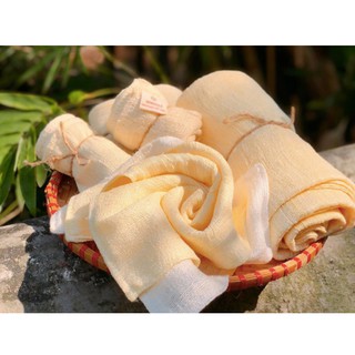 Khăn Mặt Tơ Tằm Tự Nhiên (HanhSilk) | Nhiều Kích Thước