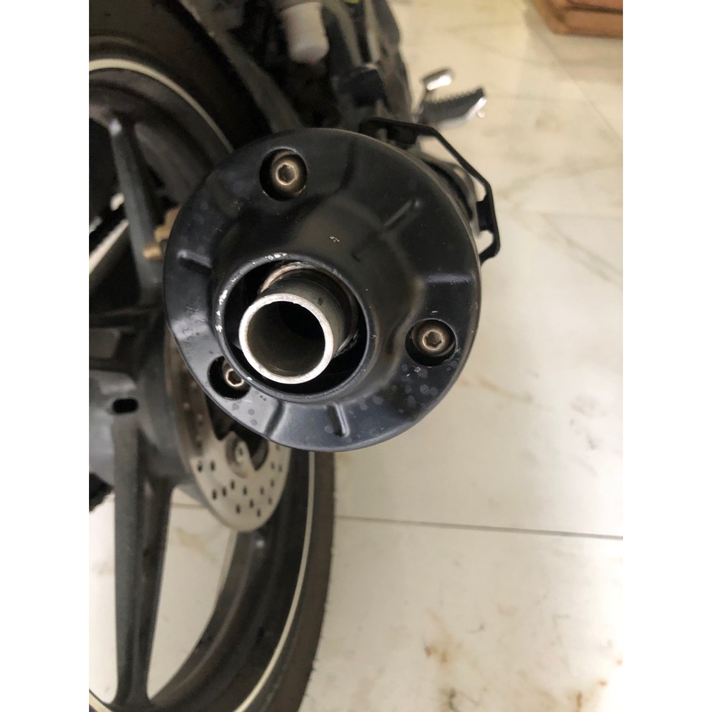 Tiêu pô CBR Uma Spark Redleo đường kính 29mm là gắn được