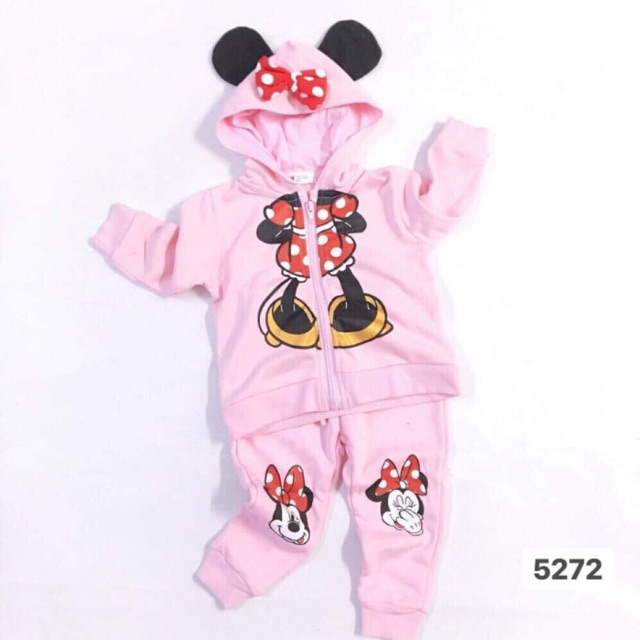 Bộ mickey hồng