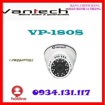 Camera IP Dome hồng ngoại 1.0 Megapixel VANTECH VP-180S