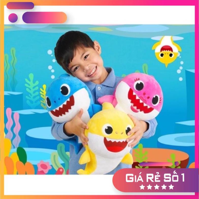 ♥️Sỉ Giá Xưởng♥️Thú Nhồi Bông Cá Mập BaBy Shark, Cá Mập Bông BaBy Shark Hot