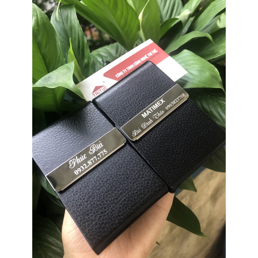 Hộp đựng card visit nắp mở đứng, hộp đựng name card dành cho sếp và cho nhân viên văn phòng