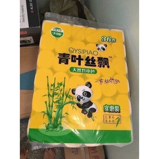 (BỊCH 36 CUỘN) GIẤY VỆ SINH GẤU TRÚC  (quangdongdogiadung)