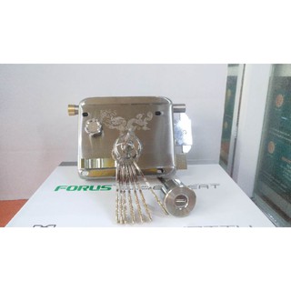 KHOÁ CỔNG PASINI DÙNG CHO CỬA LÙA, CỬA MỞ INOX 304