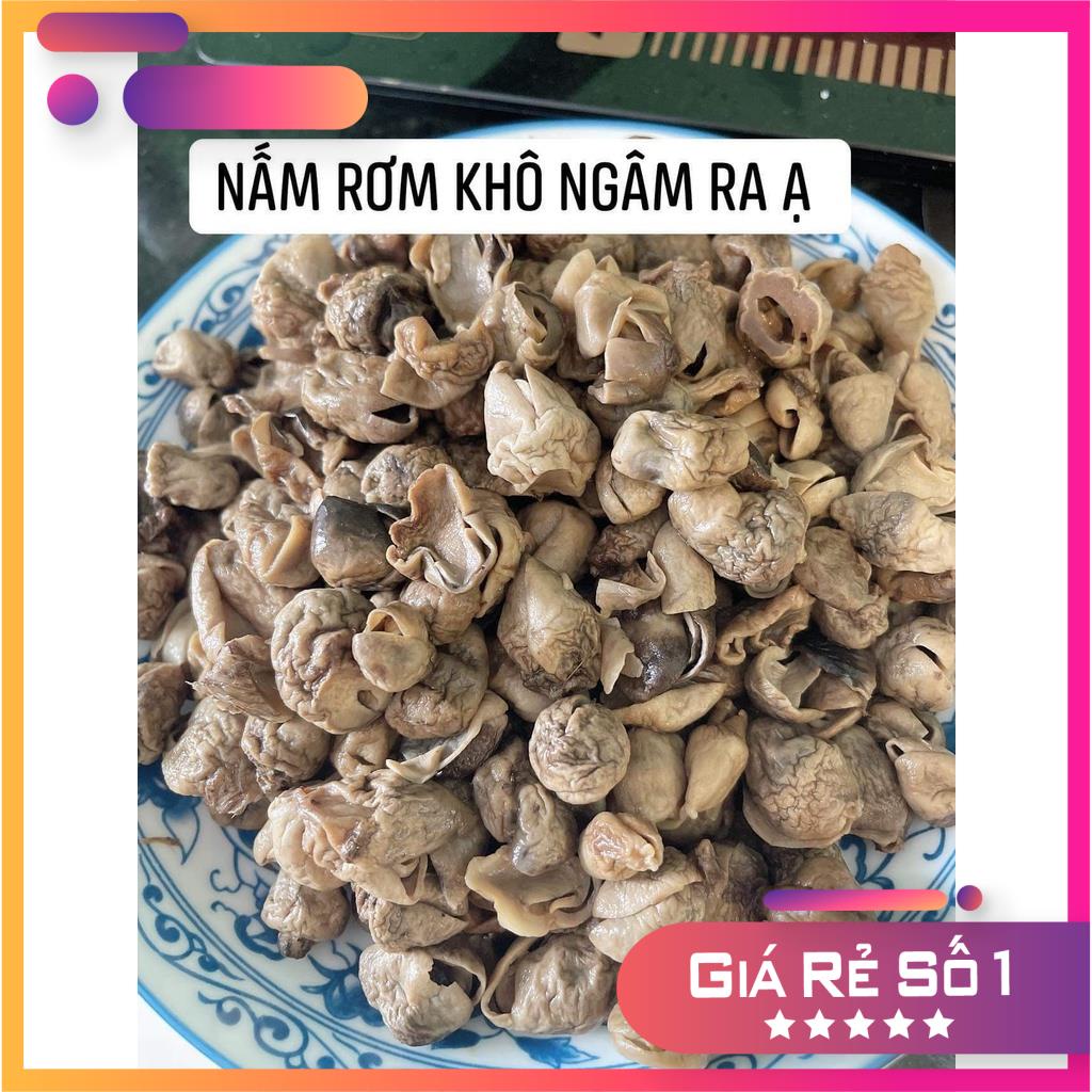 Nấm Rơm Búp Tròn Sấy Ngon Tiện Lợi Giàu Dinh Dưỡng 500g