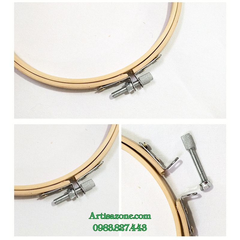 Khung thêu tre, Khung thêu nhựa -  - 01 chiếc