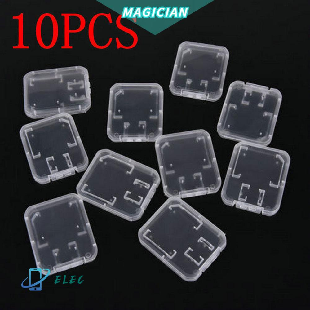 Mới Set 10 Bao Đựng Thẻ Nhớ Bằng Nhựa Trong Suốt | BigBuy360 - bigbuy360.vn
