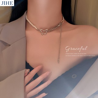 Vòng cổ Choker Ngọc Trai Đơn Giản