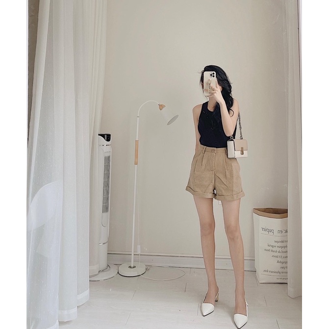 ( rẻ sập sàn ) áo croptop len tăm ba lỗ | BigBuy360 - bigbuy360.vn