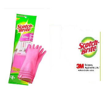 Găng tay gia dụng Scotch Brite 3M có móc treo 38cm