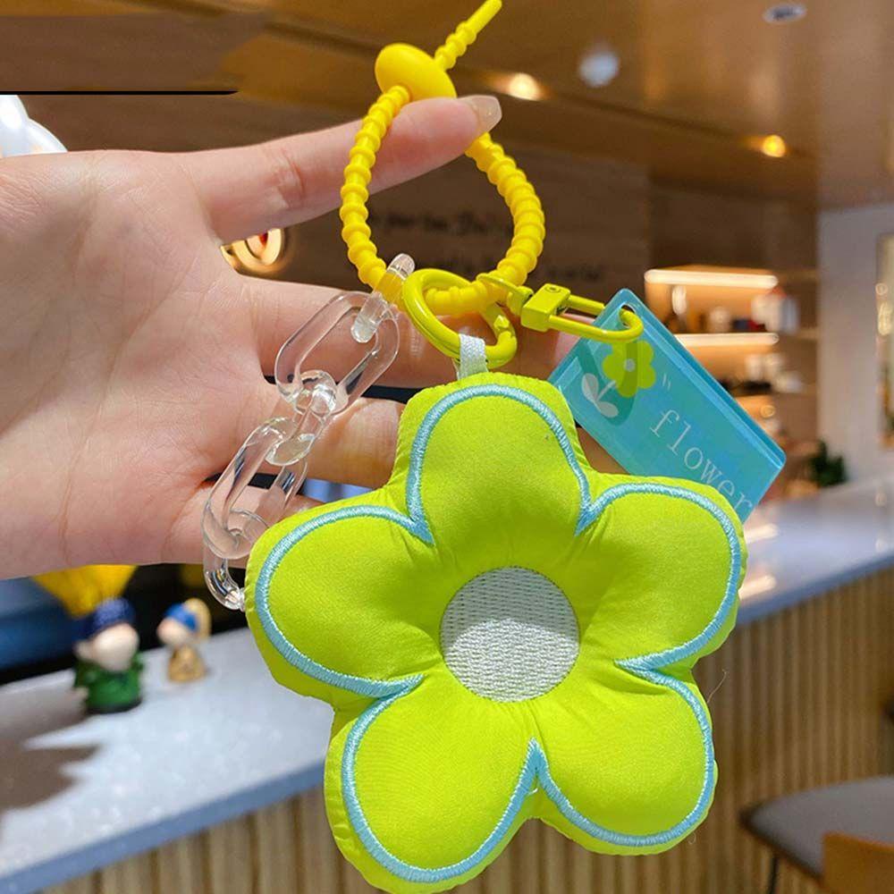 LANFY Móc Khóa Hình Búp Bê Nhồi Bông Mềm Handmade Dễ Thương