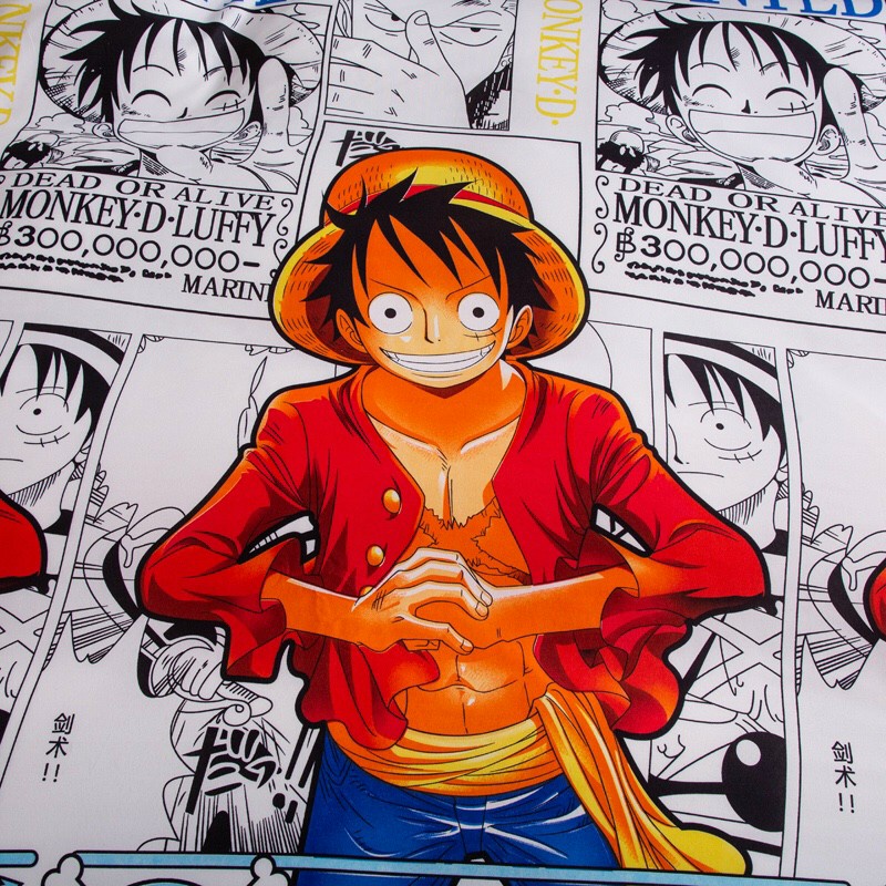 Bộ chăn ga gối Vua hải tặc Luffy - One Piece - 100% Cotton Poly cao cấp - Hàng xuất khẩu | BigBuy360 - bigbuy360.vn