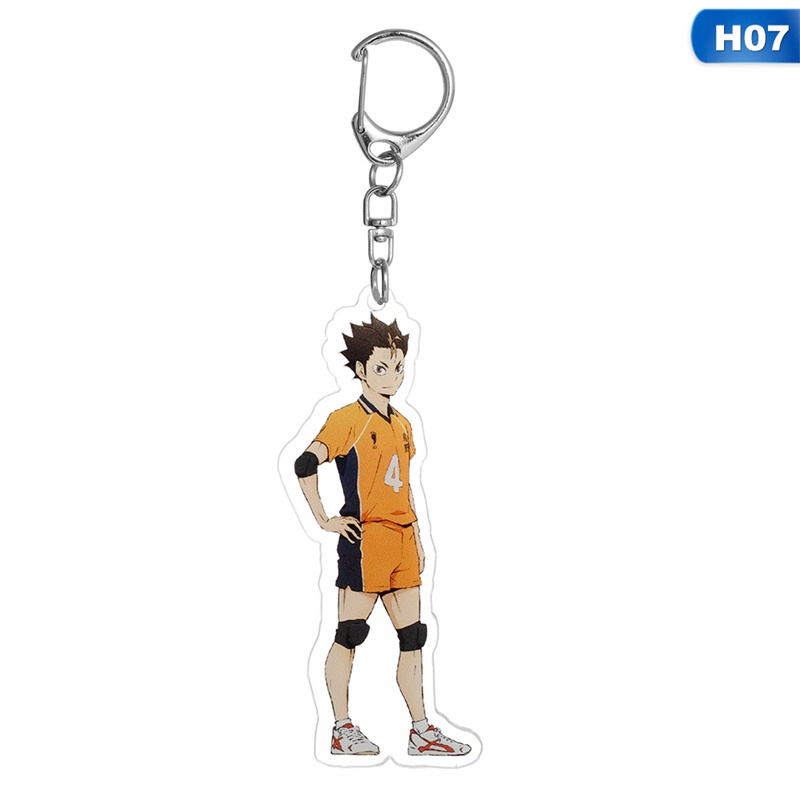 Móc khóa cao su hình Anime Haikyuu