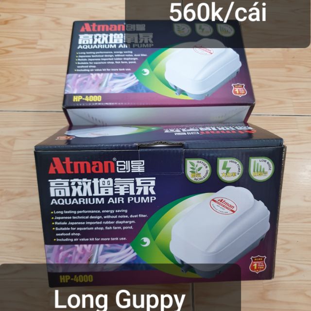Máy thổi oxy atman hp 4000, hp 12000