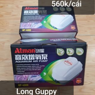 Máy thổi oxy atman hp 4000, hp 12000