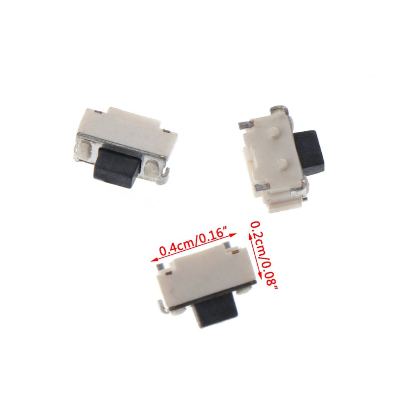 Cc 10 Pcs/1 Set Side Tactile Push Button Micro SMD SMT Tact Switch 2x4x3.5mm