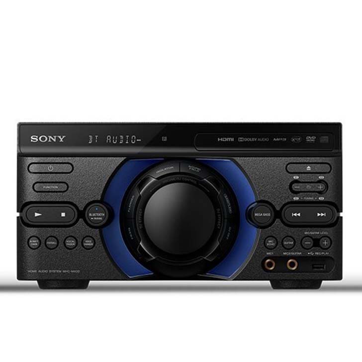 [Mã ELHACE giảm 4% đơn 300K] NEW FULL BOX - Sony MHC-M40D Dàn âm thanh Hifi - DVD - Bluetooth - Mic in / Guitar