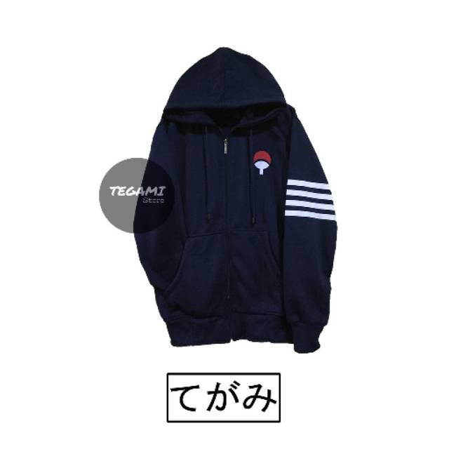 Áo khoác Hoodie in họa tiết Anime Naruto Uchiha Clan cá tính