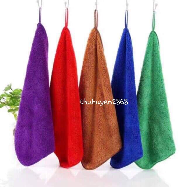 Khăn lau đa năng microfiber (màu ngẫu nhiên)