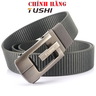 Dây nịt Nam (Dây nịch dù) Tushi_khóa tự động chắc chắn, tiện lợi - Thắt lưng vải Canvas_mạnh mẽ_siêu bền (G68)