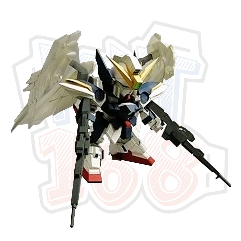 Mô hình giấy Robot SD XXXG-00W0 Gundam Wing Zero