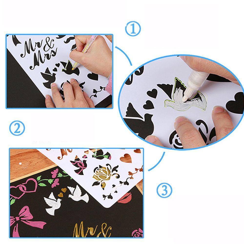 Set 1 Khuôn Cắt Giấy Hình Bướm Trang Trí Scrapbook