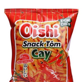 Snack Oishi Tôm Cay Size Lớn 80gr