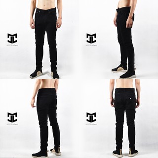 Quần Jeans Nam Đen Trơn MRCC
