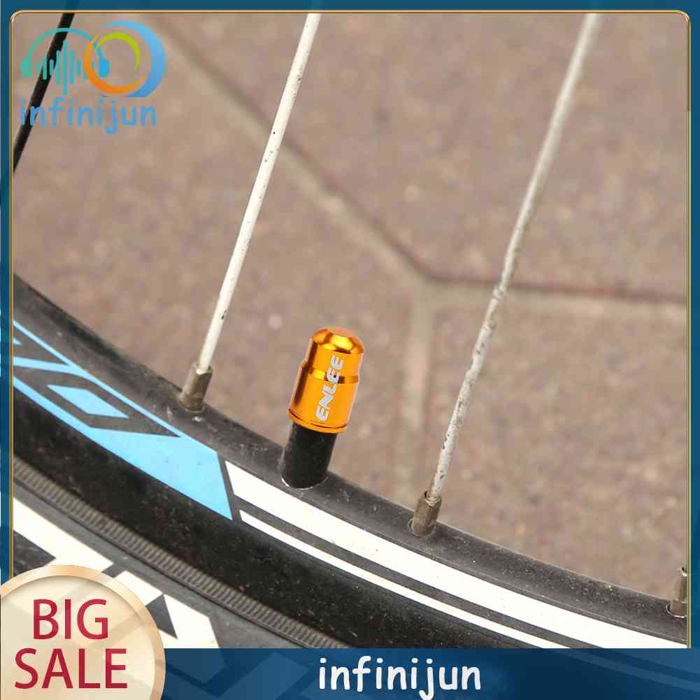 2 Nắp Van Bánh Xe Đạp Bằng Hợp Kim Nhôm Chống Gỉ