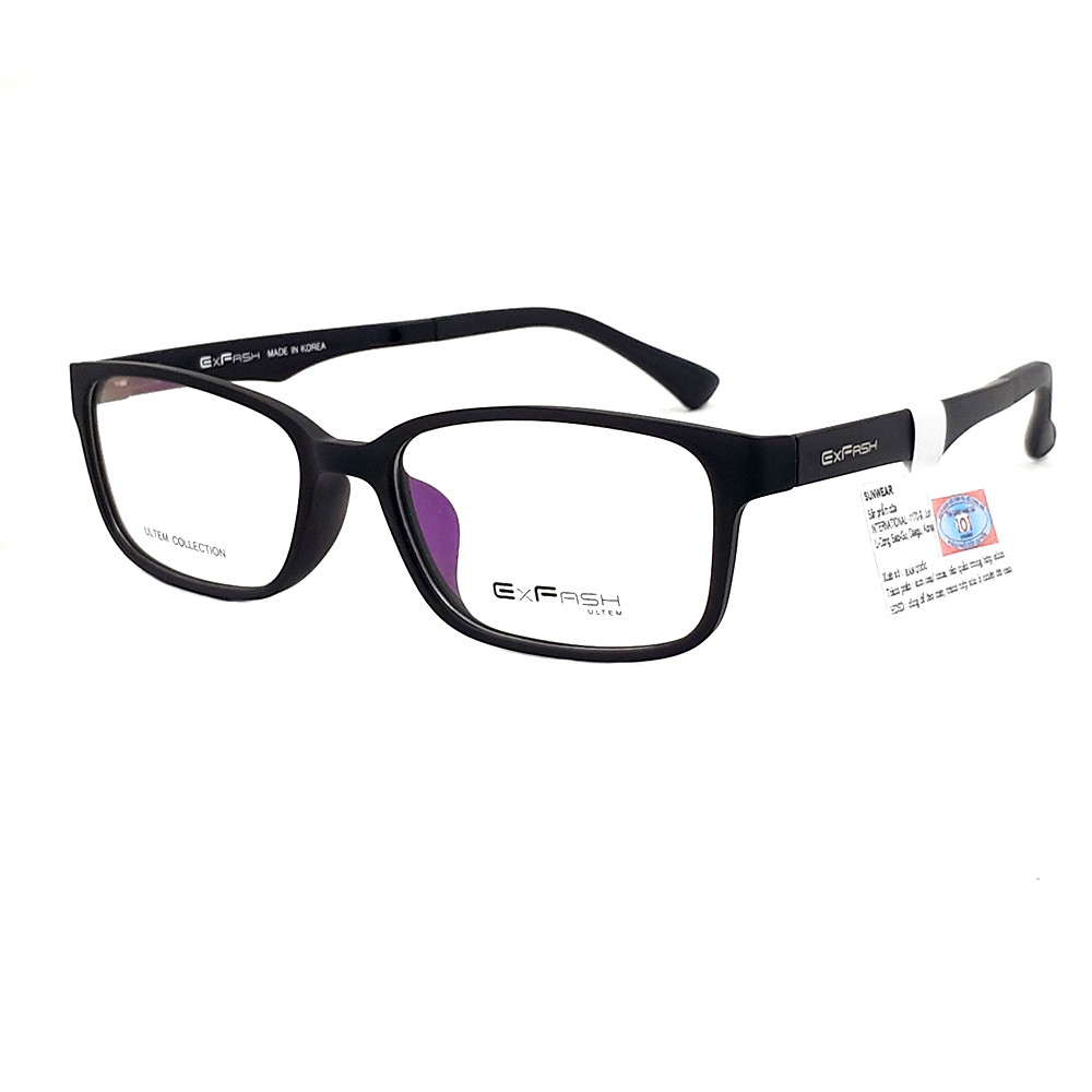 Gọng kính cận nam nữ Exfash EF67455 026 chính hãng (tròng cận 0 độ)