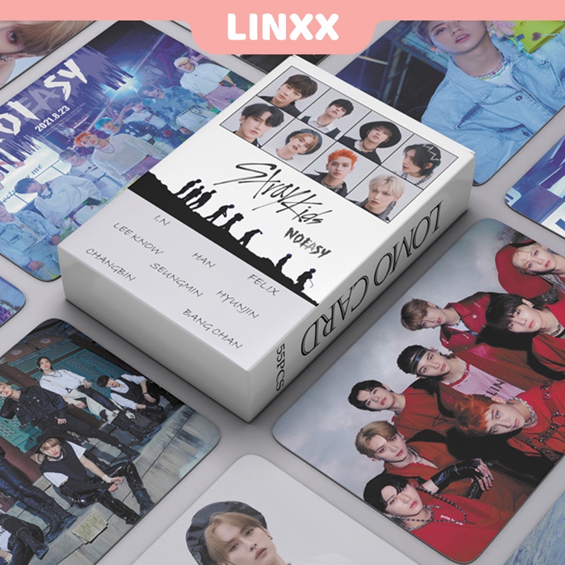 Hộp 55 Ảnh Thẻ Lomo Nhóm Nhạc Stray Kids