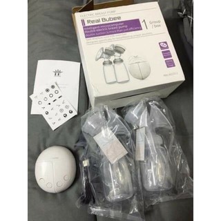 máy hút sữa điện đôi real bubee