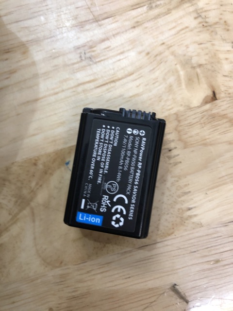 Pin NP-FW50 cho sony Nex Sony A6000 A5000 sony A7 A7 ii A7R A7Rii Nex3 nex5