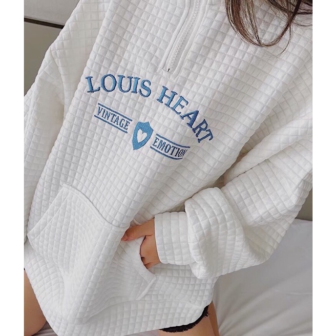 ÁO SWEATER CHUI ĐẦU CHẤT NỈ BÔNG TRẦN NAM NỮ FORM RỘNG SIZE M-2XL