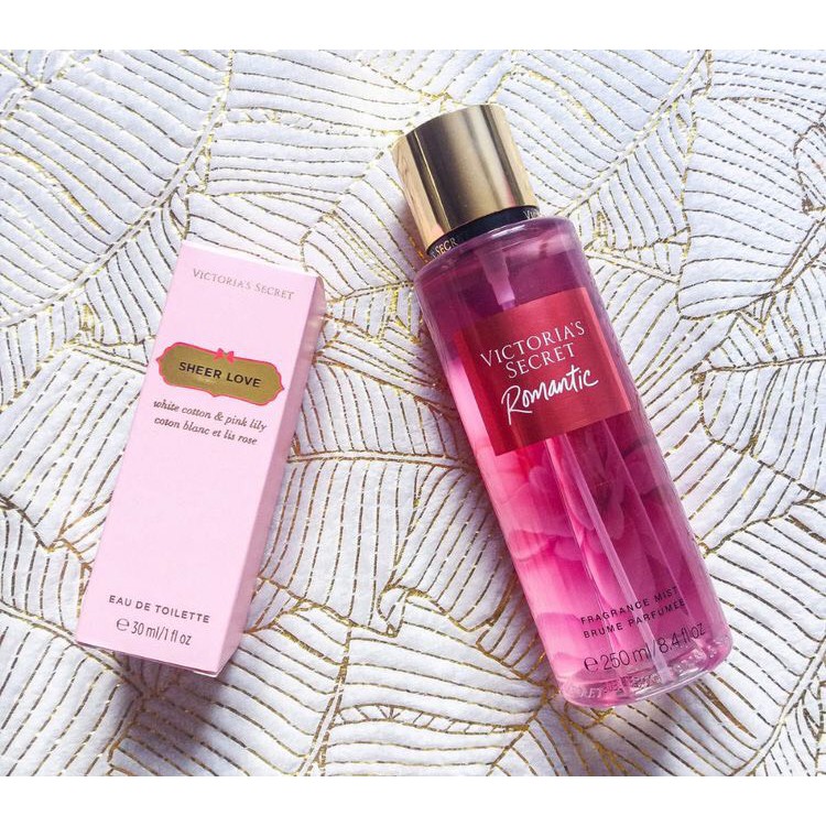 𝐅𝐞𝐦𝐦𝐢𝐞💝Xịt Thơm Toàn Thân Victoria’s Secret Romantic