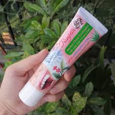 Kem Trắng Răng ISME RASYAN Herbal Clove Toothpast with Aloe Vera & Guava Leaf 100gram - Nội địa Thái