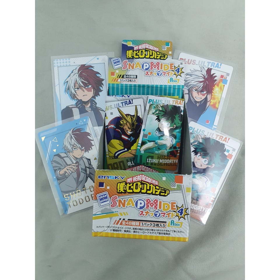 Thẻ card snapmide My Hero Academia MHA.