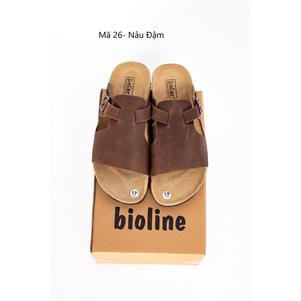 Dép da bò unisex xuất khẩu châu âu mã D26 Birken vietnam